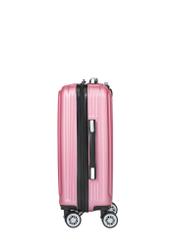 Set of hard suitcases on wheels 19"/24"/29" WALAB-0053-5C(W26), side view of the product on a white background.