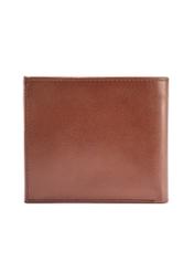 Brown leather men's wallet PORMS-0636-88(W25)