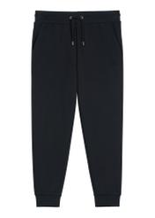 Men's black sweatpants SPOMT-0017-99(W26), front product view on white background.