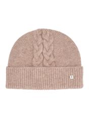 Beige women's hat CZADT-0169-1B(Z26), front view of the product on a white background.