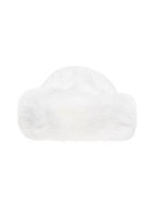 Women's hat with natural fox fur CZADF-0050-0A
(Z26), front view on a white background.