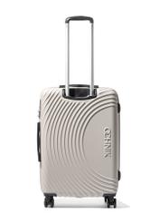 Medium wheeled suitcase WALAB-0088-1A-24(W26), rear view of the product on a white background.