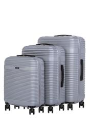 Set of suitcases on wheels 19''/24''/28'' WALAB-0040-91(W24)-01