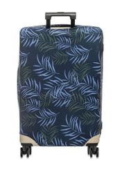 Cover with a plant motif for a large suitcase AW-005-0024-69-L(W24)-02