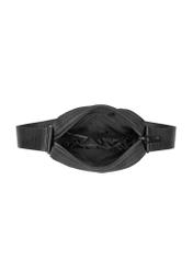 Men's city bag in black TORMN-0423-99(Z26), product view inside on a light background.