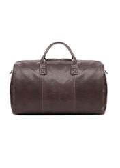 Brown leather travel bag TORMS-0464-89(Z25)