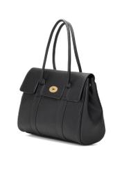 Black large women's handbag TOREC-1139-9I(W26), diagonal product view on a white background.