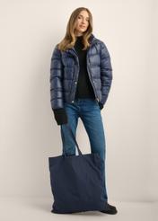 Soft navy blue bag TOREN-0361-7E(Z26)