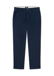 Navy blue men's trousers SPOMT-0121-7E(W26), front product view on white background.
