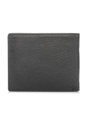 Dark brown small leather men's wallet PORMS-0687-1I(W26)