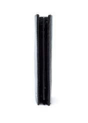Black leather foldable men's wallet PORMS-0646-99(W25)