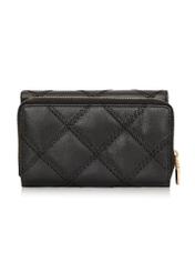 Black Quilted Leather Women's Wallet PORES-0939-99(Z24)-04