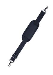 Navy blue airplane backpack PLCMN-0017-69(Z25), view of the detachable product strap on a white background.