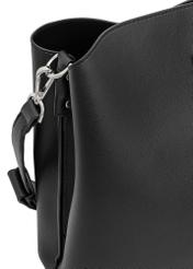 Black women's shopper bag TOREC-0862A-99(Z24) photo 6