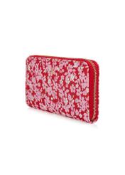 Large women's wallet in floral pattern POREC-0372-15(W24)-02