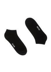 Women's short black socks SKADT-0053A-99(W24)-01