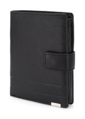 Large men's leather wallet PORMS-0143B-99(Z25), diagonal product view on white background.