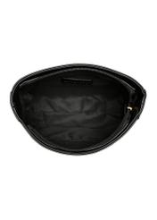 Black women's messenger bag TOREC-0627E-99(Z25), product view inside on white background.