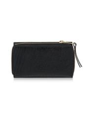 Two-compartment large leather women's wallet PORES-0814-99(Z24)-02