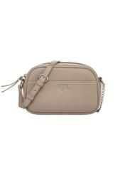 Beige small women's handbag TOREC-1285-1B(Z26) - front product view, on white background.