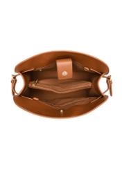 Beige large women's handbag TOREC-1202-0P(W26), product view inside on white background.