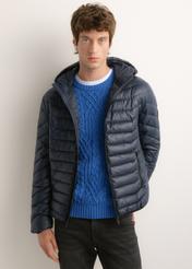 Men's navy blue jacket KURMT-0380-7E(Z26)