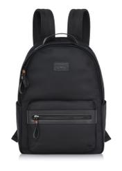 Classic black men's backpack TORMN-0316-99(W24)-01