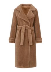 Women's long wool fur coat FUTDW-0019-24(Z23)-03