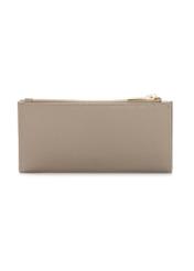 Beige women's wallet POREC-0429-1B(W26), product view from the back on a white background.