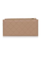 Large beige ladies wallet with embossing POREC-0347-81(Z24)-02