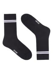 Set of long men's socks ZESMT-0065-00(Z26), front product view on white background.