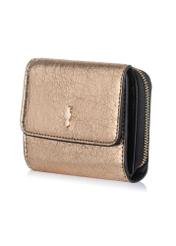 Women's small gold wallet PORES-0802C-28(W23)-02