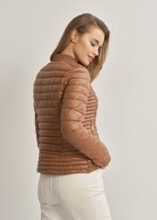 Women's quilted jacket with stand-up collar KURDT-0432-24(W23)-03