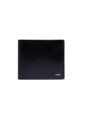 Men's small leather wallet PORMS-0724-9P(Z26), front product view on white background.