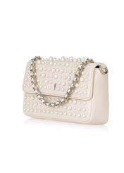 Small women's handbag with pearls TOREC-0800-13(W23)-02