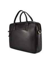 Brown men's leather bag TORMS-0504-1I(W26), diagonal product view on white background.