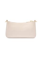Small cream women's handbag TOREC-1188-0B(W26) - product view from the back, on a white background.