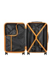 Medium suitcase on wheels WALAB-0040-3A-24(W26), product view inside on white background.