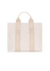 Cream women's tote bag TOREN-0288A-12(W25)-04