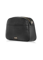 Leather black women's shoulder bag TORES-0806D-99(W25)-02