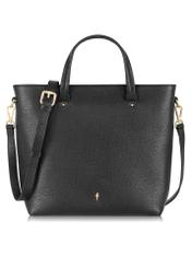 Black leather handbag for women TORES-0728B-99(W24)-01