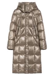 Women's long quilted jacket KURDT-0609-82(Z25)