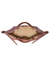 Light brown women's handbag TOREC-1231-1G(Z26)