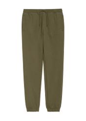 Men's khaki sweatpants SPOMT-0101-55(Z25), front product view on white background.