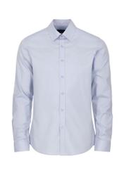 Blue elegant men's shirt KOSMT-0322-62(Z24)-05