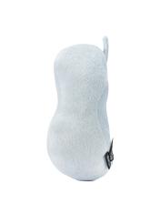 Blue travel pillow AW-014-0001-61(W25), side view of the product on a white background.