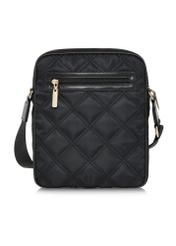 Quilted black women's handbag TOREN-0284-99(W24)-03