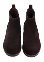 Men's suede Chelsea boots BUTYM-0563-1I(Z26), front product view on white background.