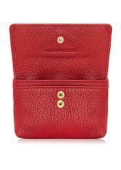 Red small leather women's wallet PORES-0895E-41(Z24)-05