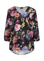 Lightweight floral blouse for women BLUDT-0167-98(Z23)-03